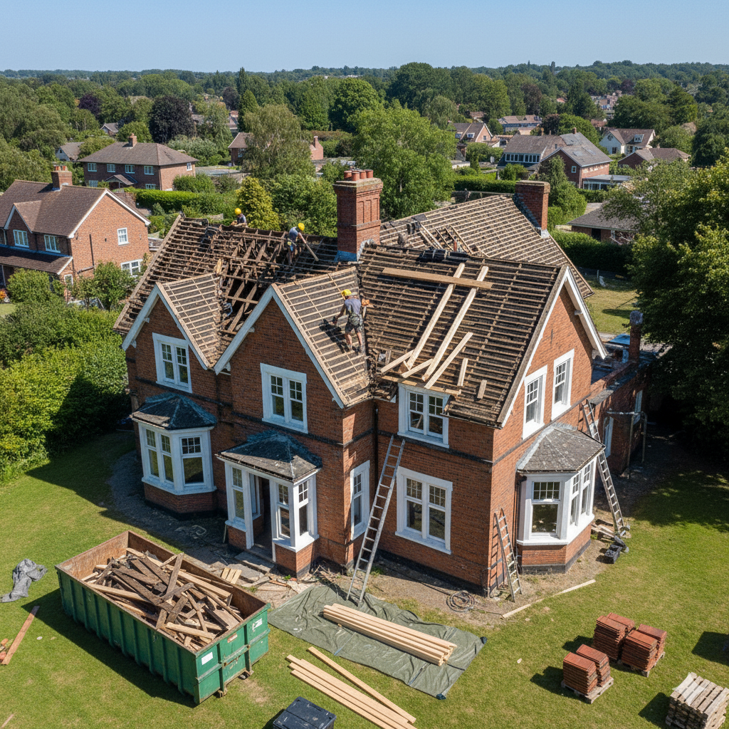 Reforço de Estrutura e Substituição de Madeiramento